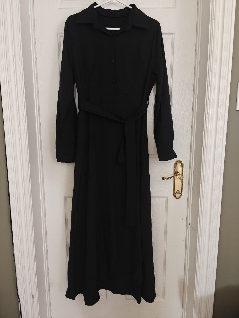 SHEIN Long sleeved Maxi Dress
